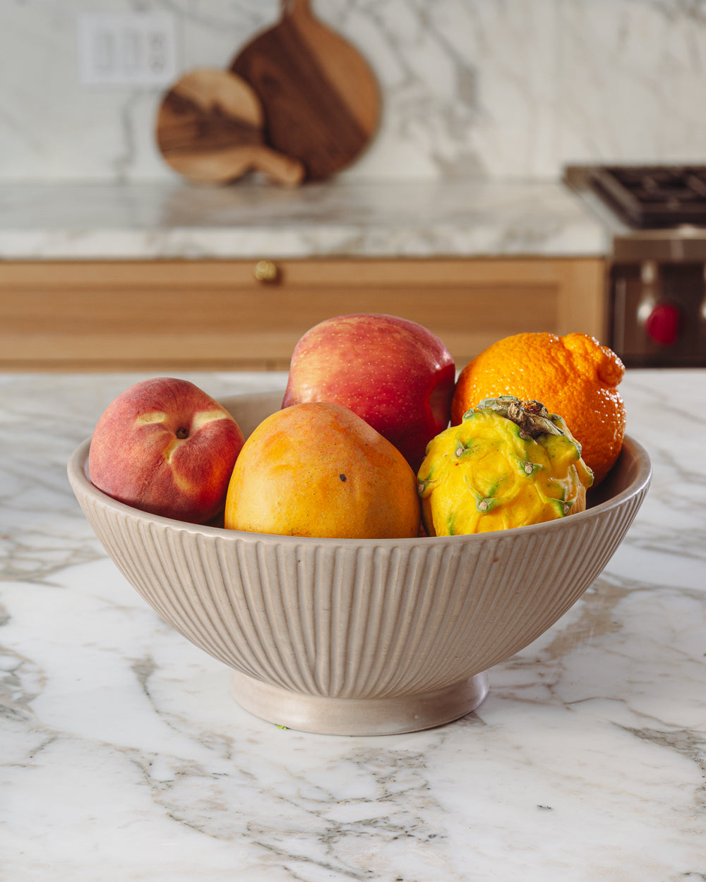 Earth Lines Large Serving Bowl 2