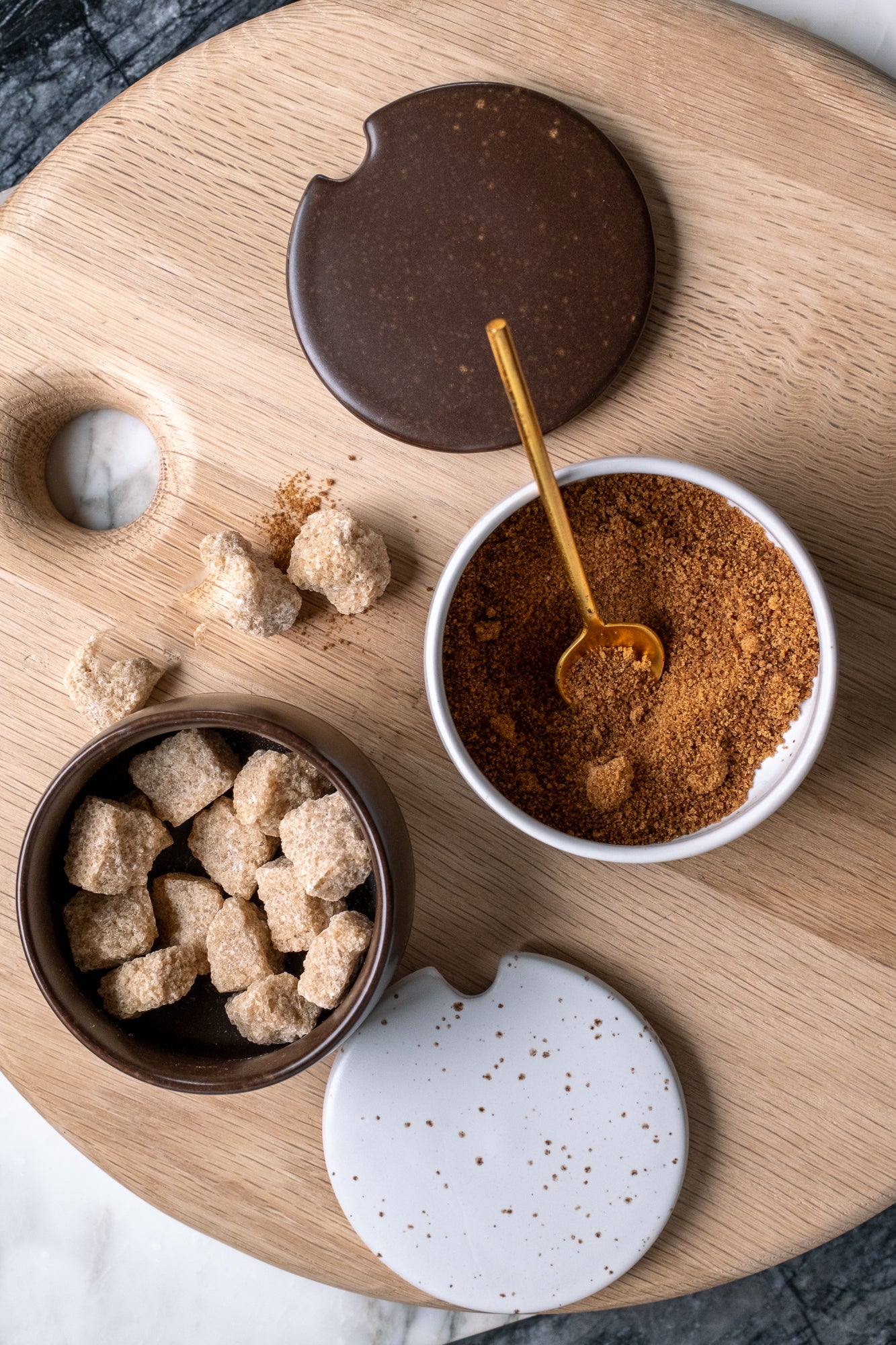 Hagi Sugar Bowl in Brown