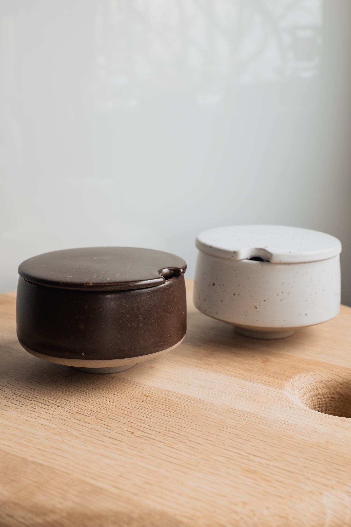 Hagi Sugar Bowl in Brown