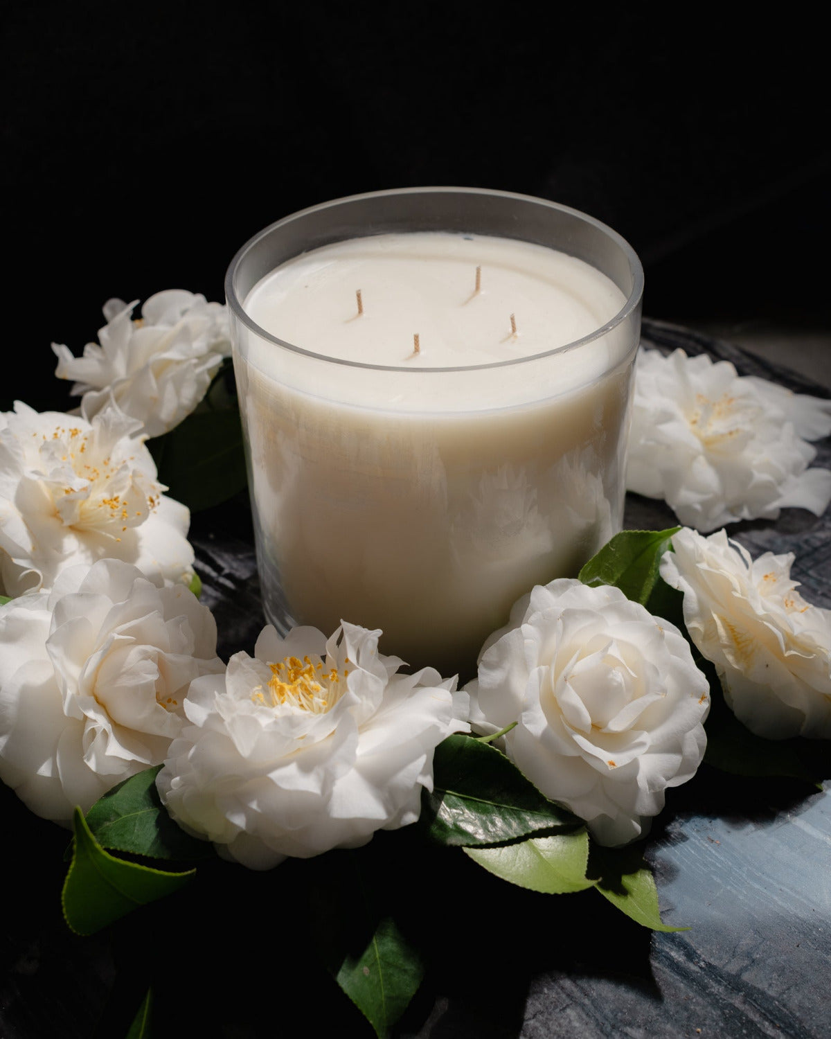 Gardenia Candle 6X6 D N84Gejx 3