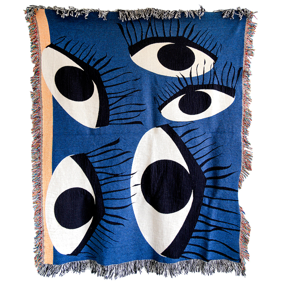Old Blue Eyes Woven Throw Blanket