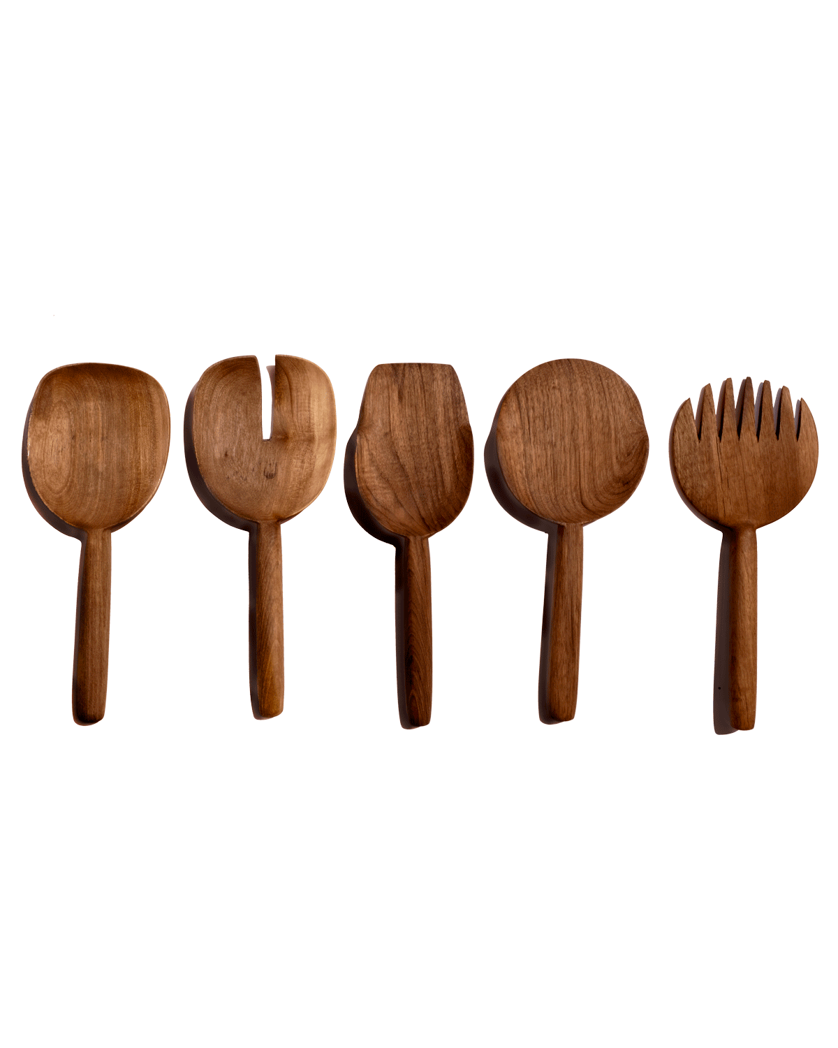 Walnut Spoon Set Of 5 Uvn 2000110 1