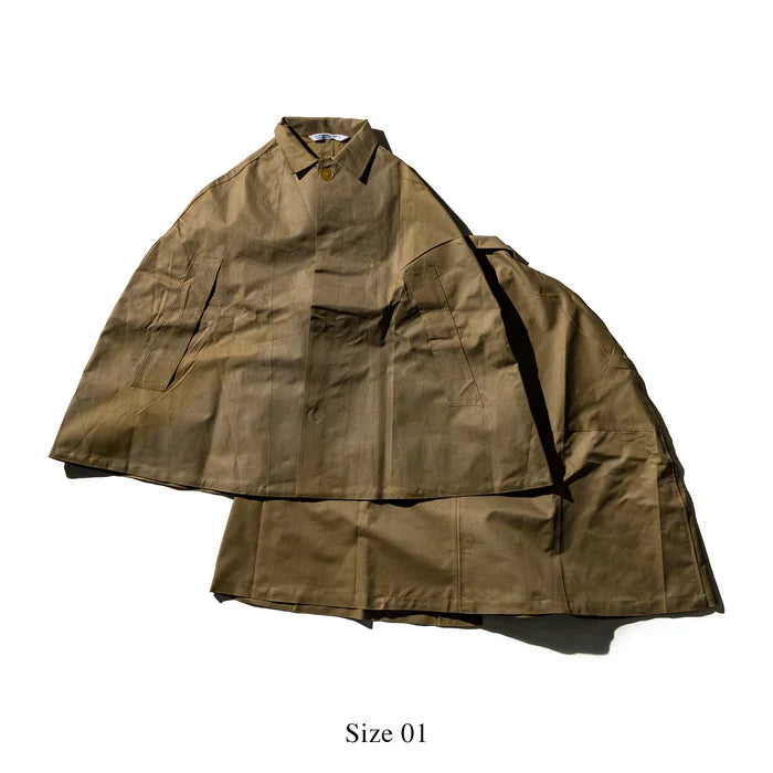 vintage rubberized poncho