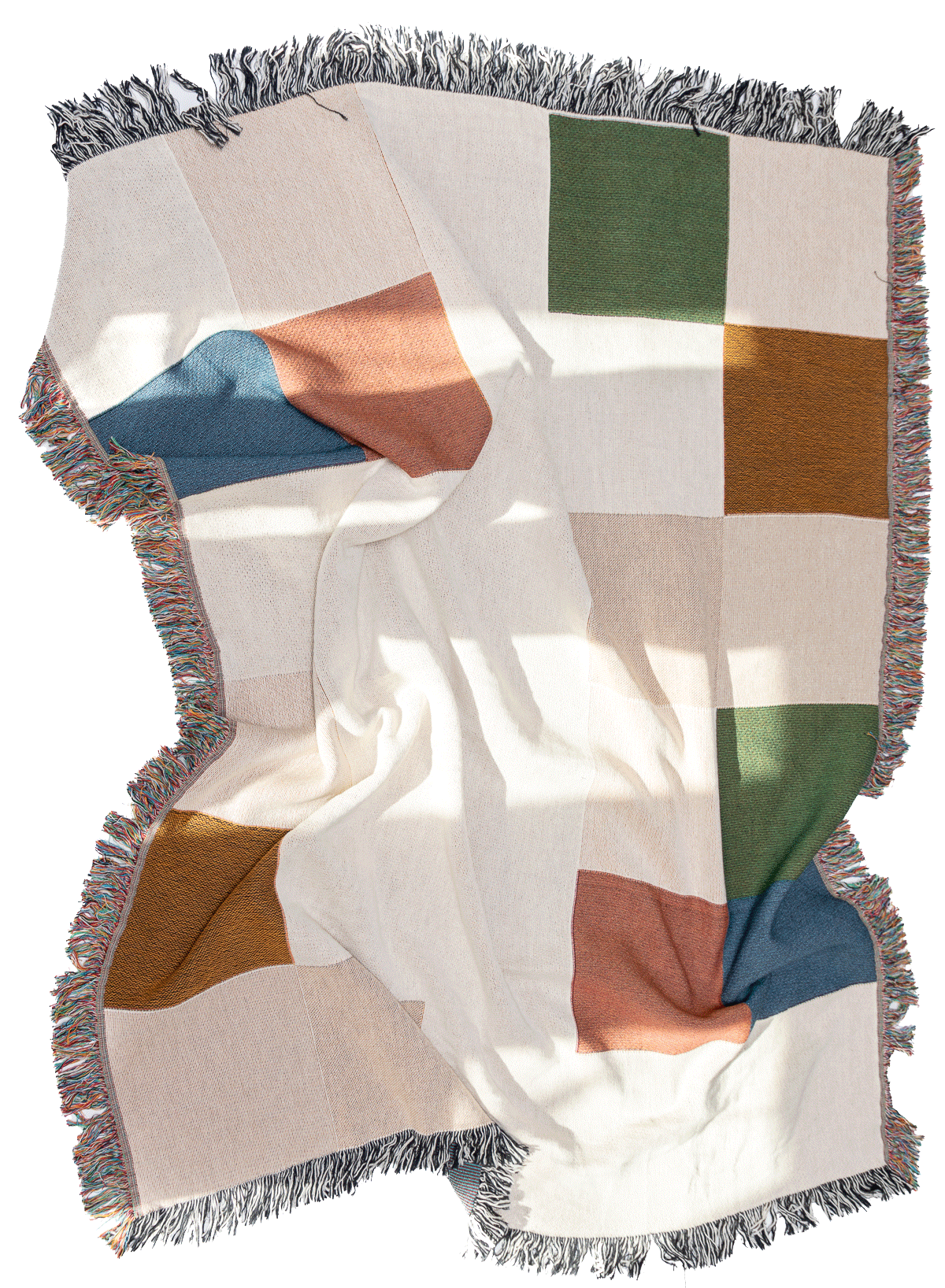 Squares Woven Blankets