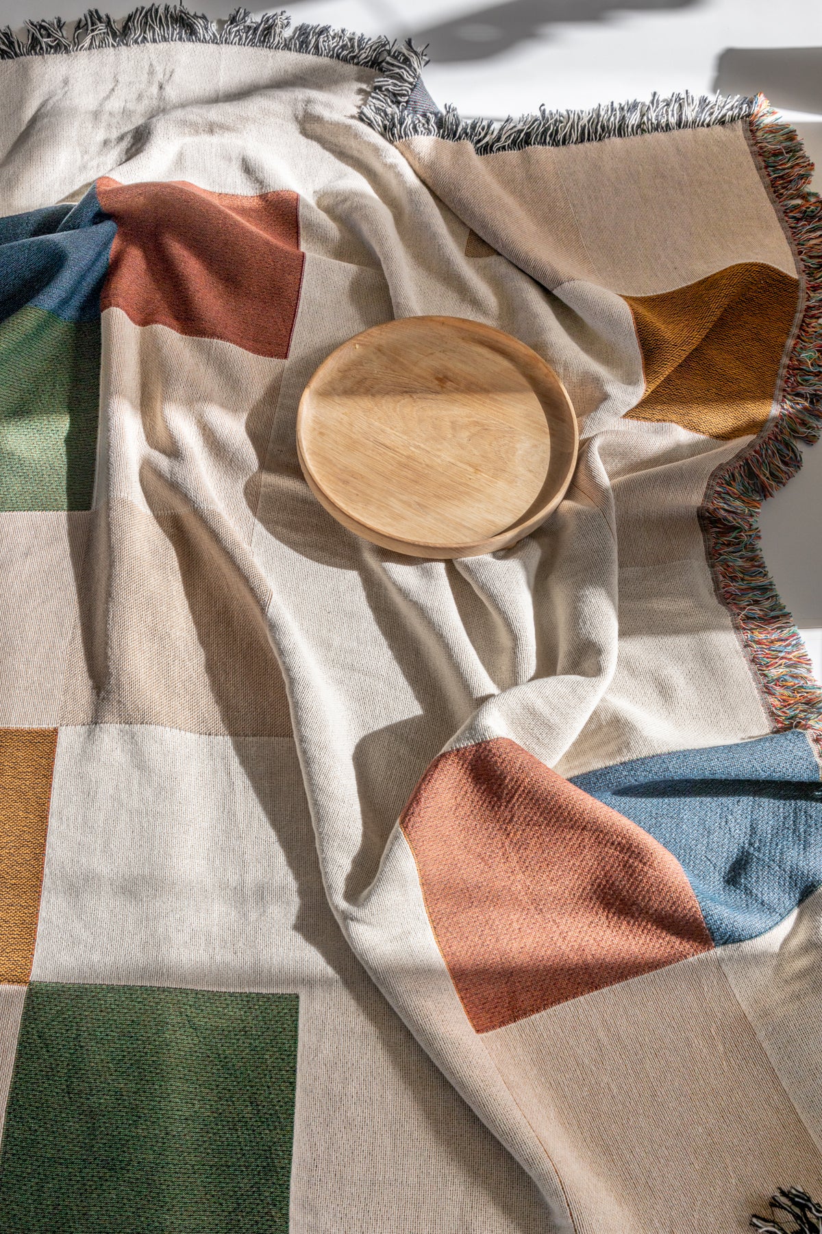 Squares Woven Blankets