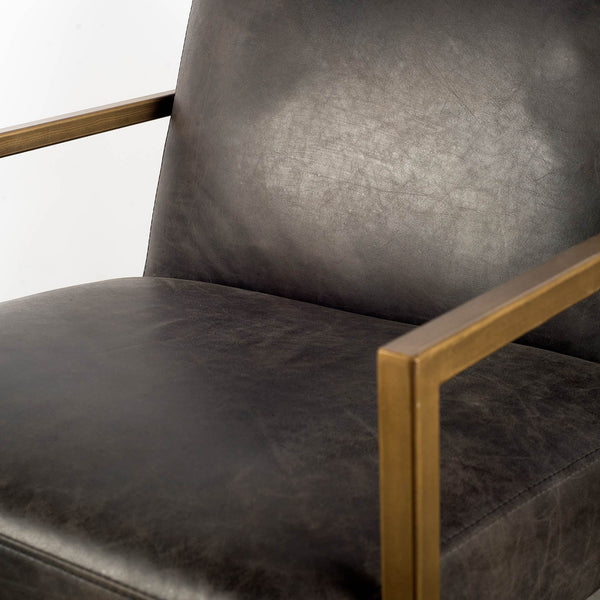Armelle Leather Accent Chair Mercana Mer 67083 4