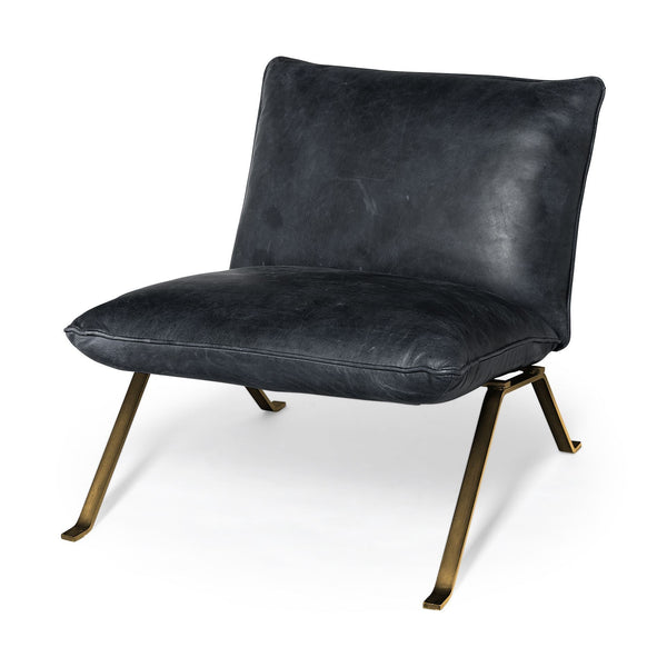 Flavelle Leather Accent Chair Mercana Mer 68575 1