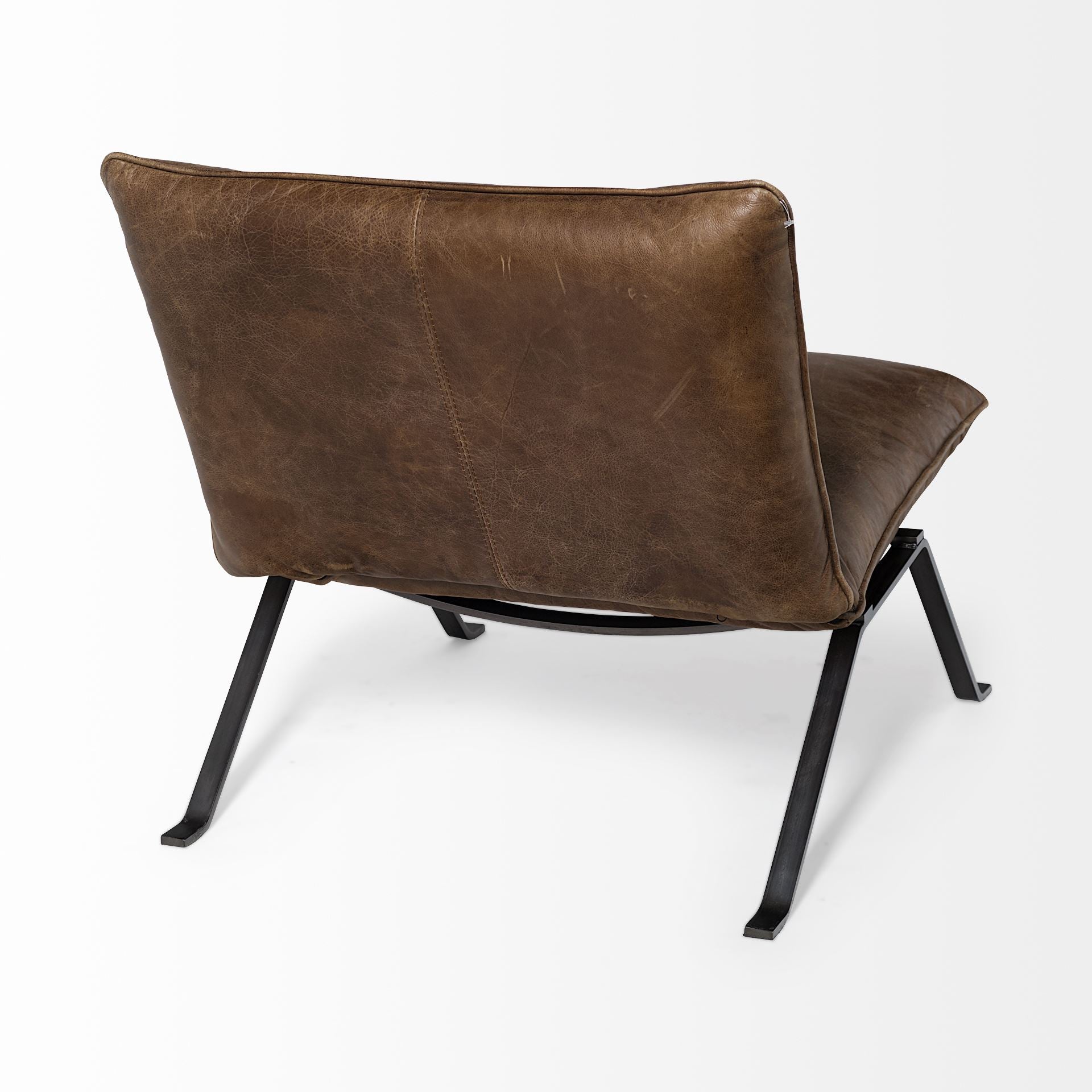 Flavelle Leather Accent Chair Mercana Mer 68575 10