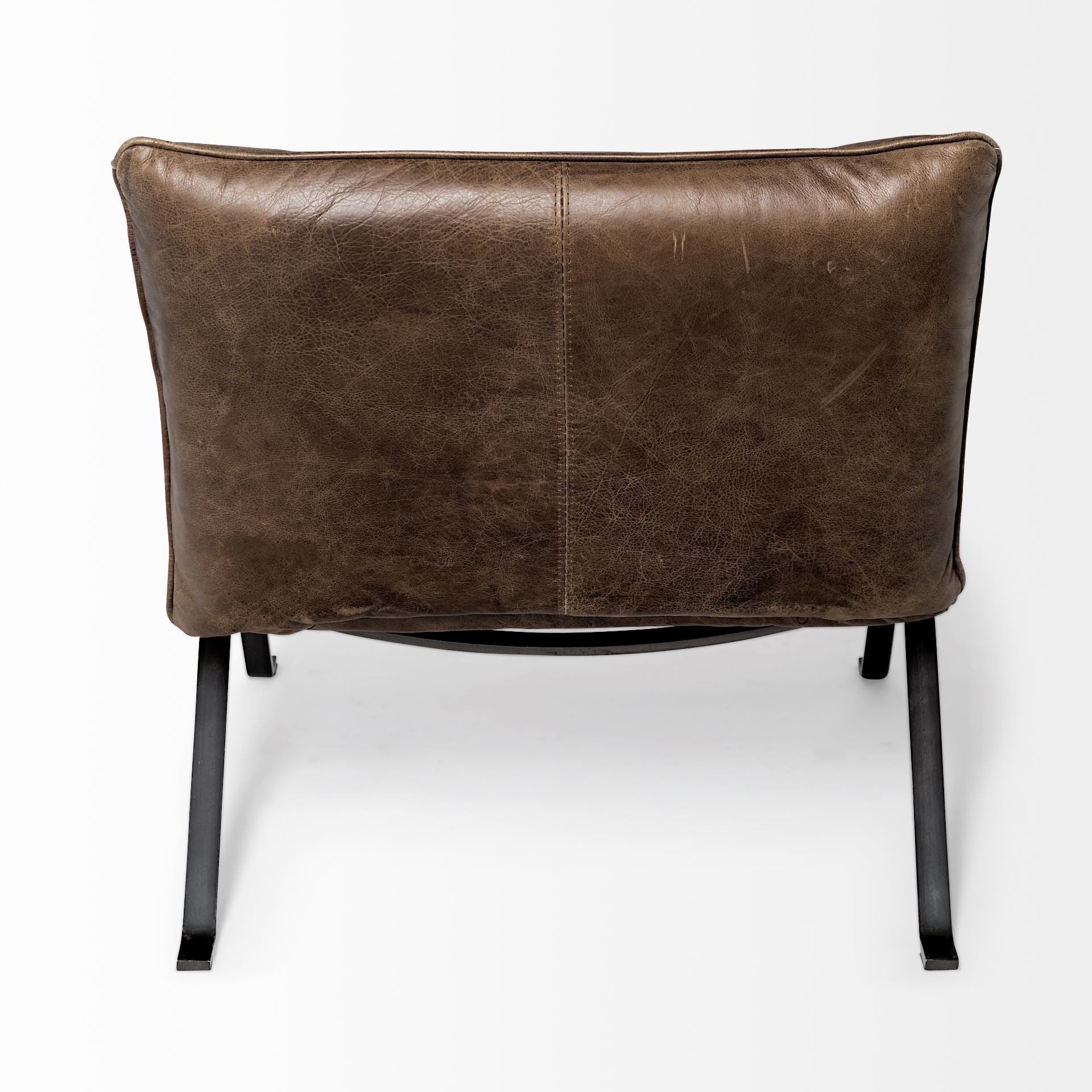 Flavelle Leather Accent Chair Mercana Mer 68575 8