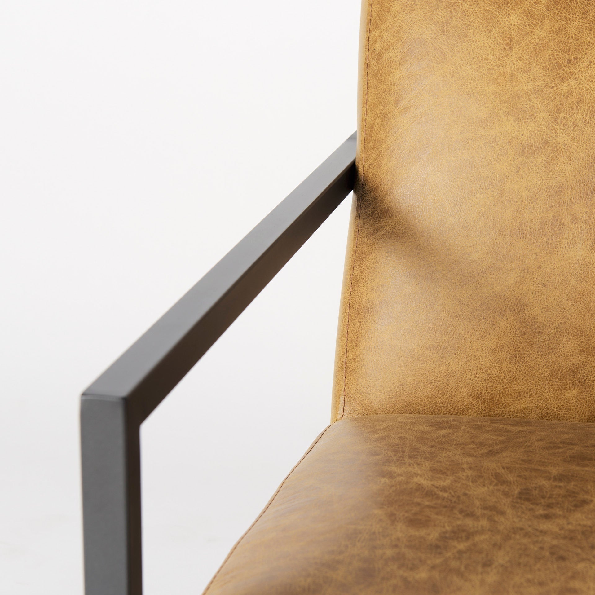 Armelle Leather Accent Chair Mercana Mer 67083 11
