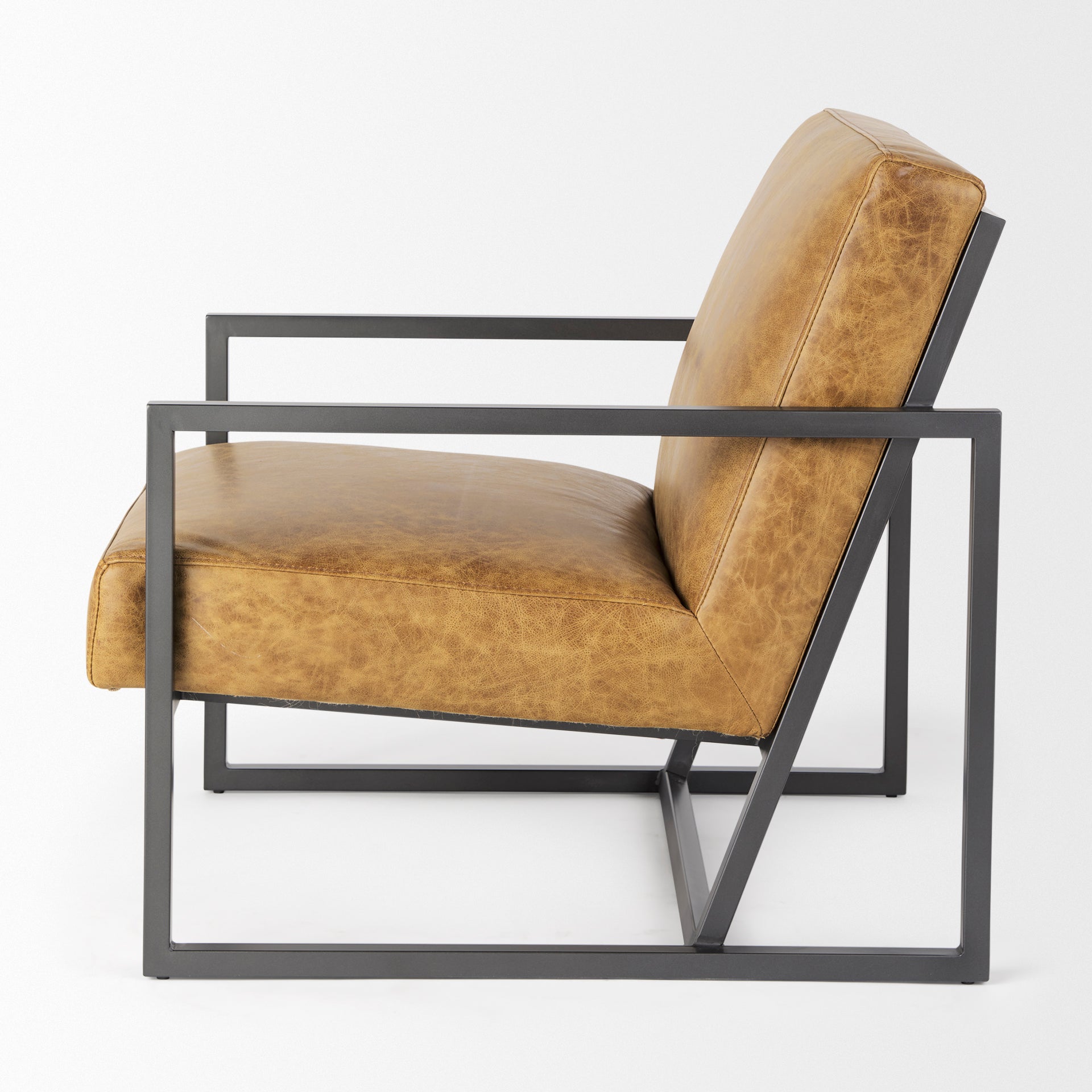 Armelle Leather Accent Chair Mercana Mer 67083 5