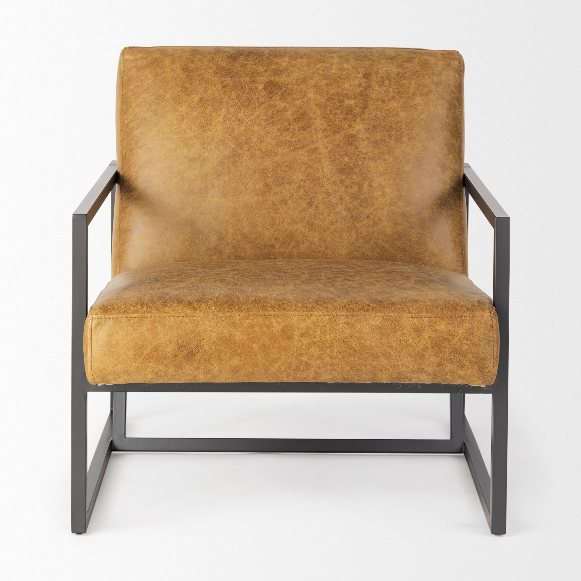 Armelle Leather Accent Chair Mercana Mer 67083 3