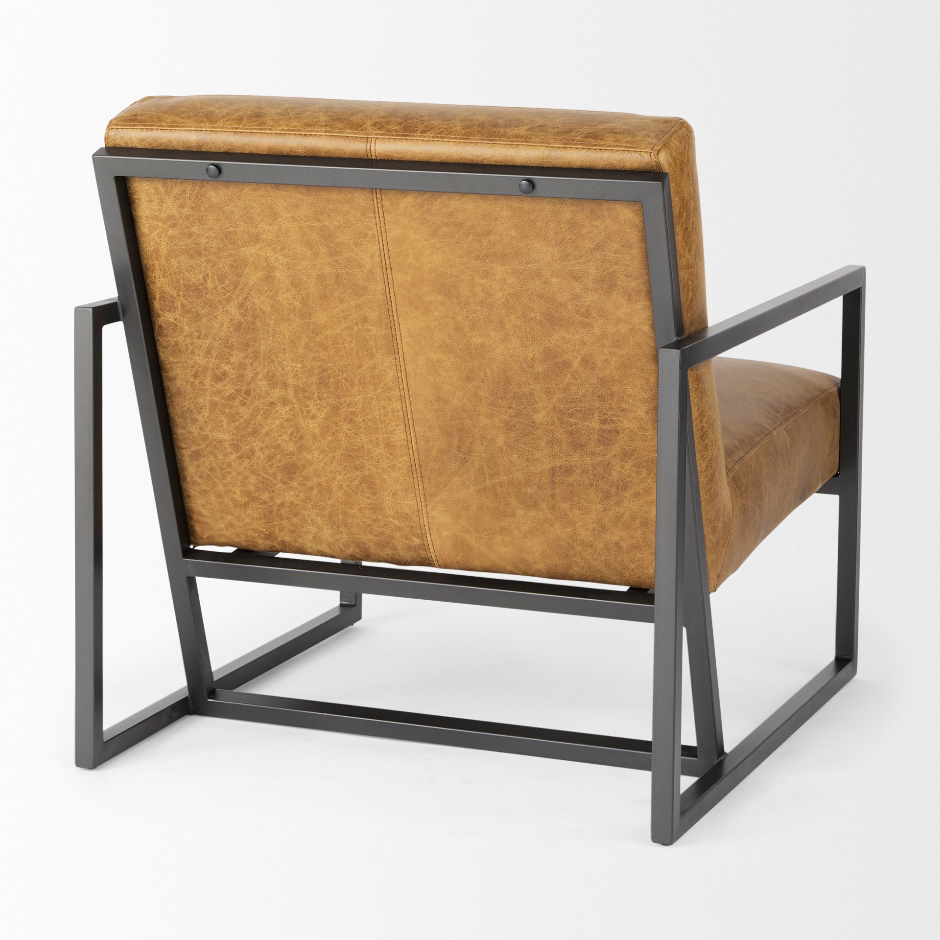 Armelle Leather Accent Chair Mercana Mer 67083 8