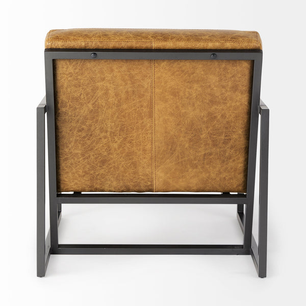 Armelle Leather Accent Chair Mercana Mer 67083 7