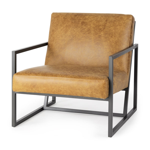 Armelle Leather Accent Chair Mercana Mer 67083 1