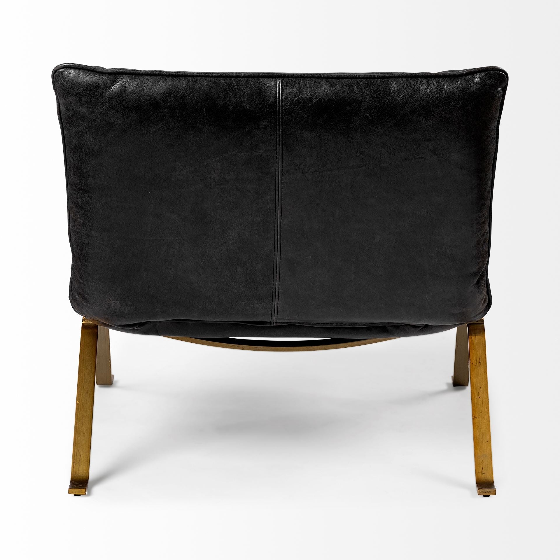 Flavelle Leather Accent Chair Mercana Mer 68575 7