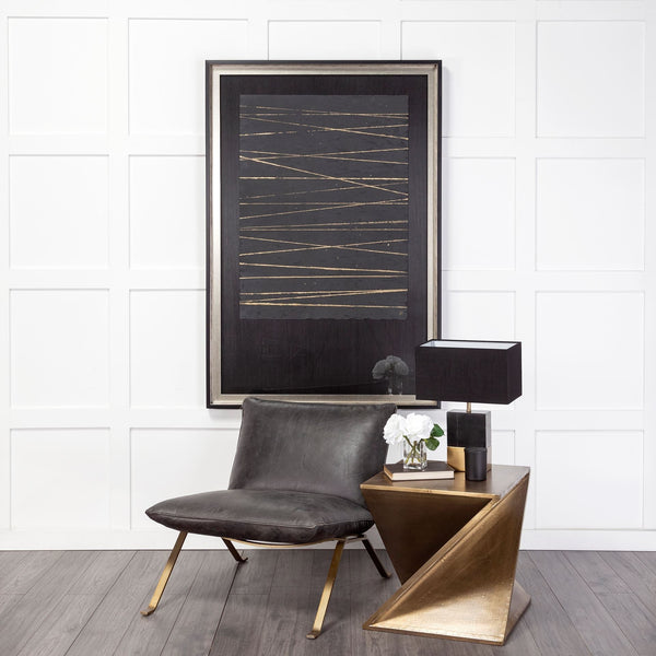 Flavelle Leather Accent Chair Mercana Mer 68575 21