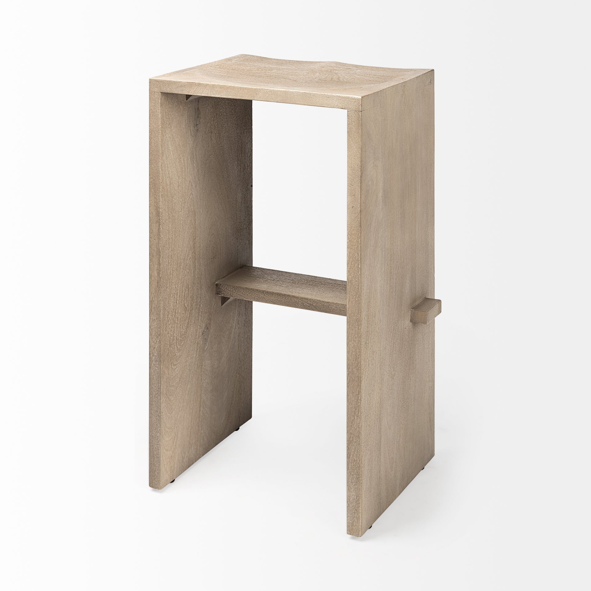 Aida Wood Seat Bar Counter Stool Mercana Mer 69193 30