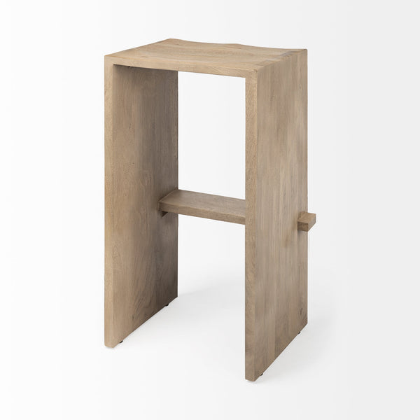 Aida Wood Seat Bar Counter Stool Mercana Mer 69193 29