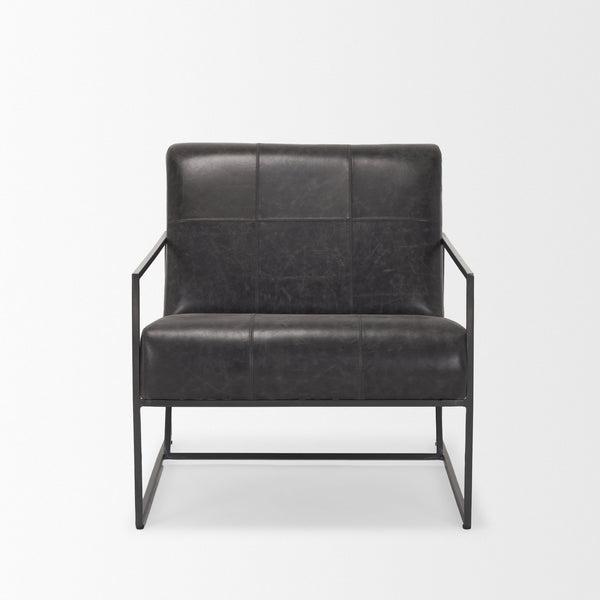 Stratton Leather Accent Chair Mercana Mer 70869 4