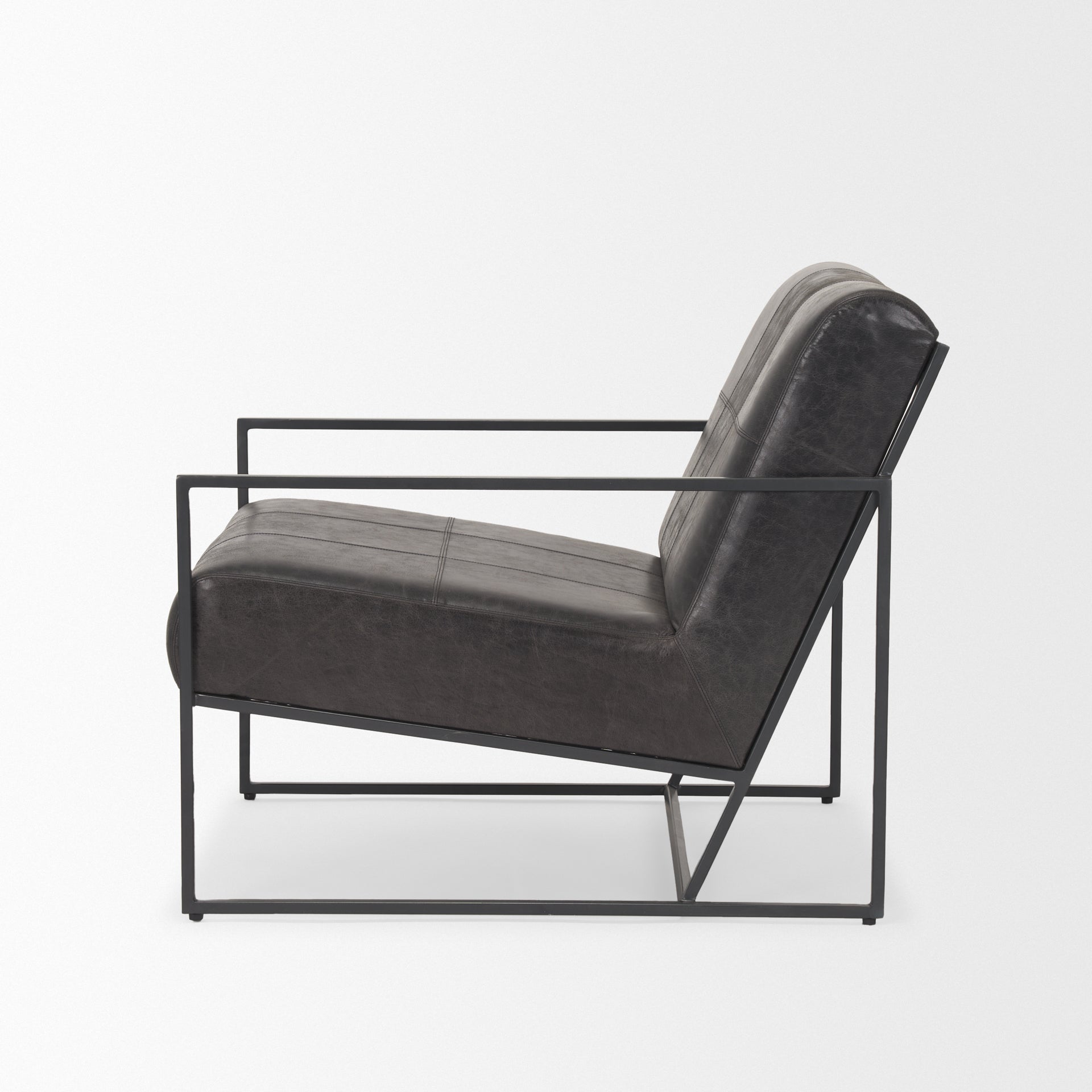 Stratton Leather Accent Chair Mercana Mer 70869 6