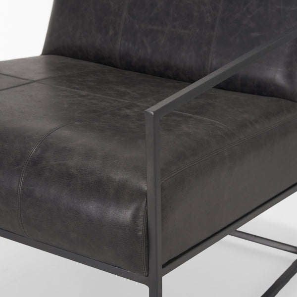 Stratton Leather Accent Chair Mercana Mer 70869 18