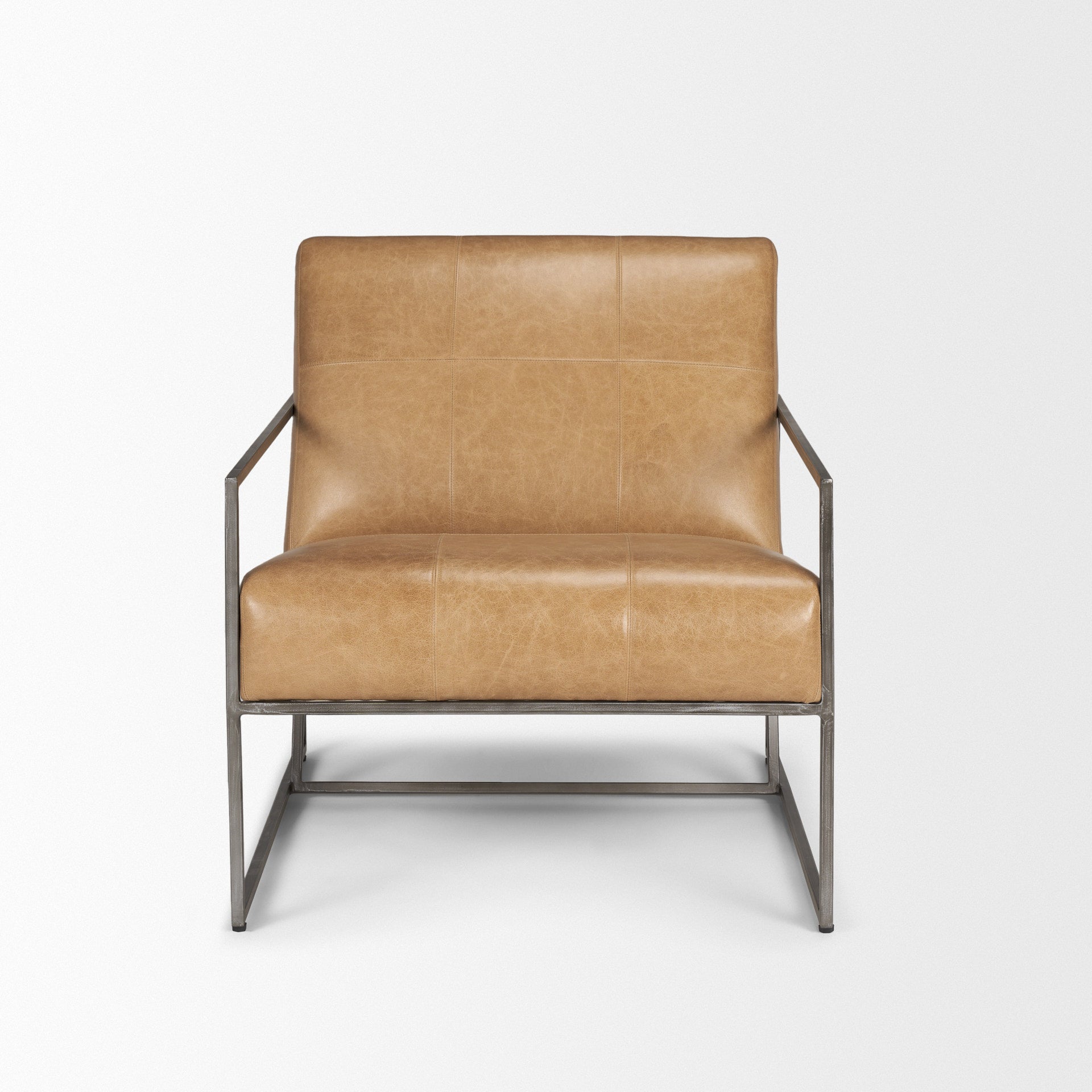 Stratton Leather Accent Chair Mercana Mer 70869 3
