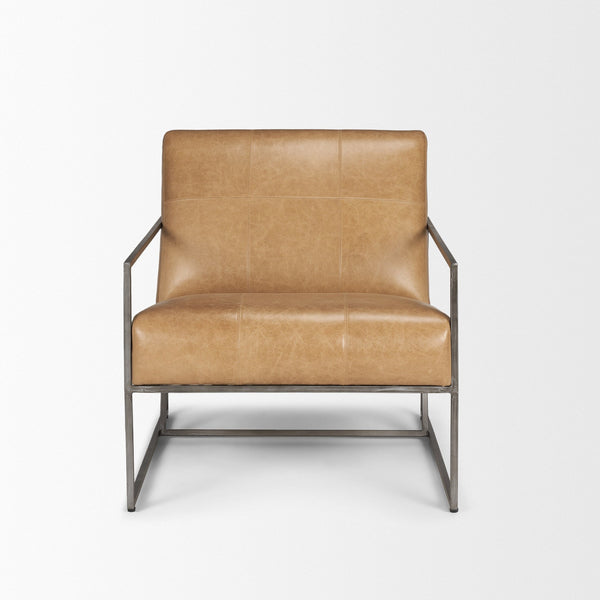 Stratton Leather Accent Chair Mercana Mer 70869 3