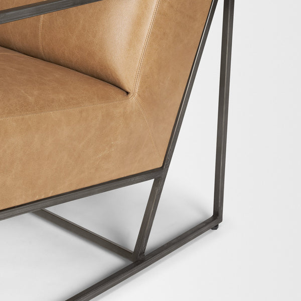 Stratton Leather Accent Chair Mercana Mer 70869 15