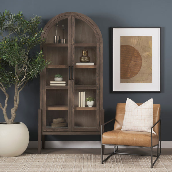 Stratton Leather Accent Chair Mercana Mer 70869 23