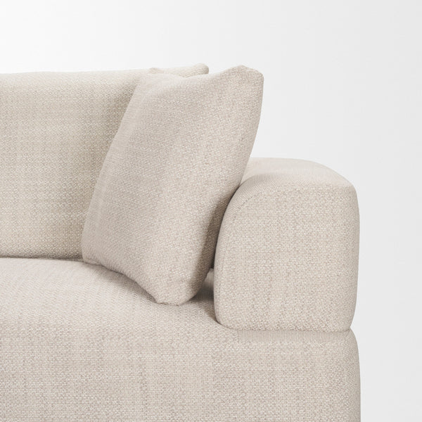 Warner Oatmeal 2 Piece Long Sofa Mercana Mer 71025 B 4