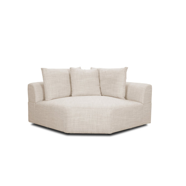 Warner Oatmeal 3 Piece Sofa W Corner Piece Mercana Mer 71025 C 5