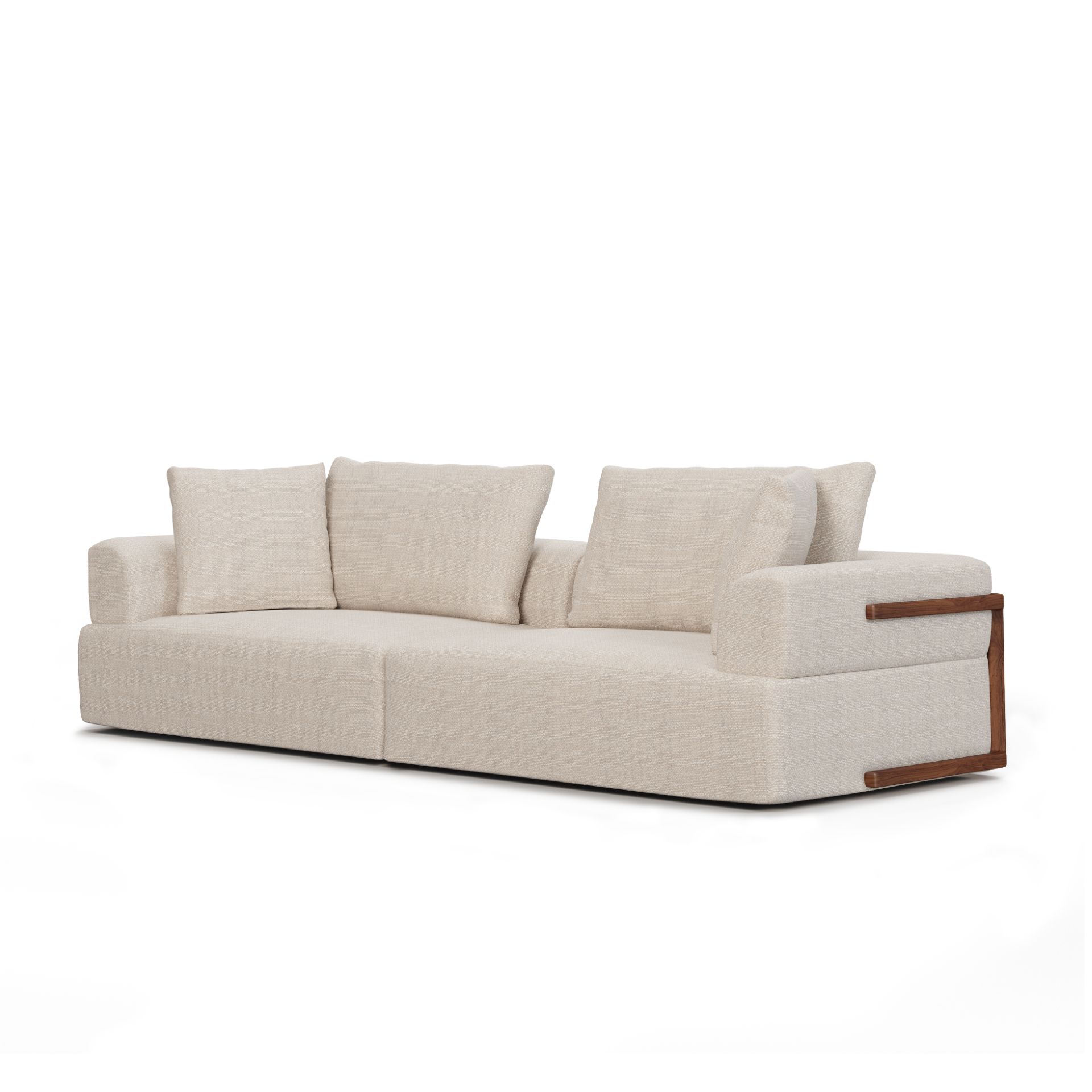 Warner Oatmeal 2 Piece Sofa Mercana Mer 71025 A 1