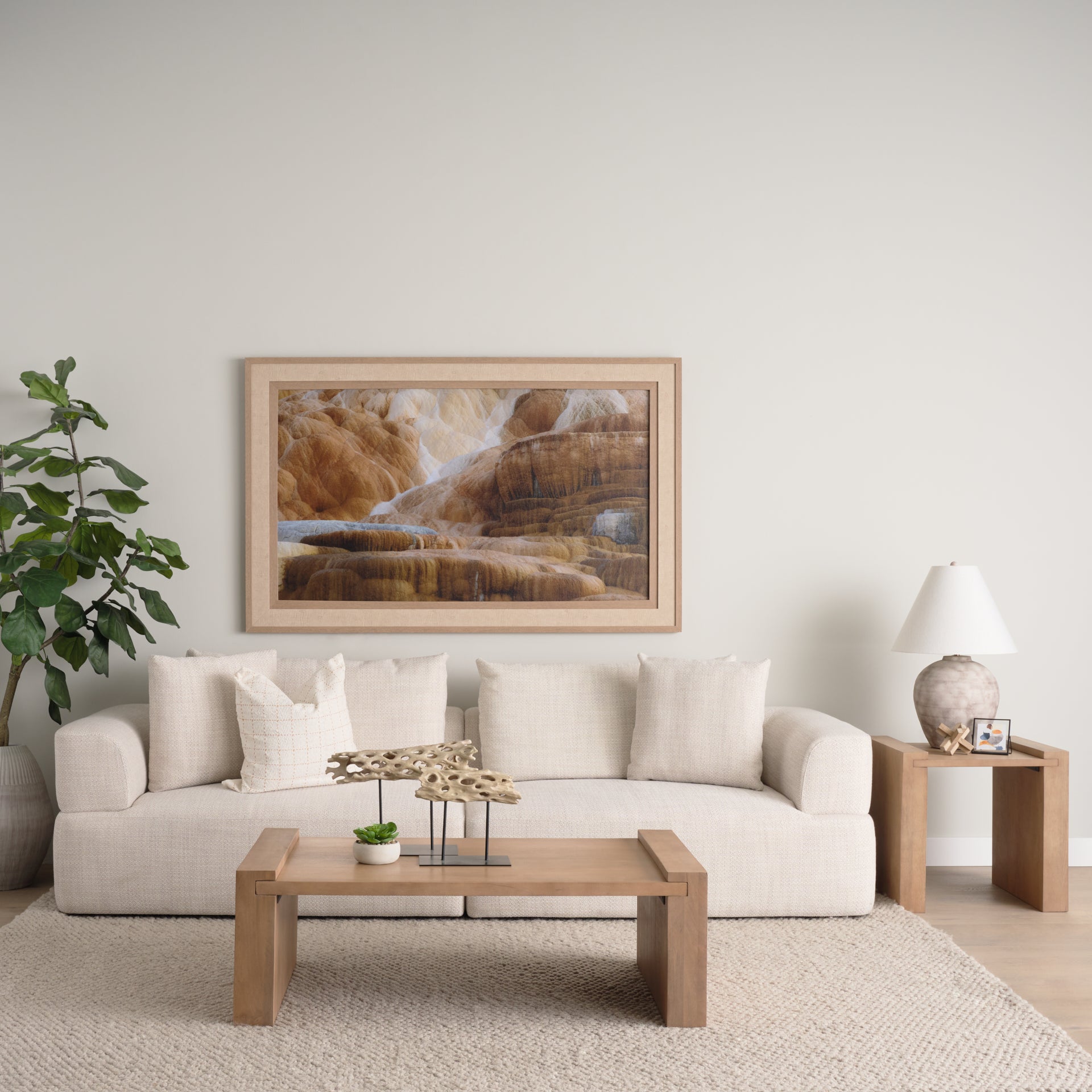 Warner Oatmeal 2 Piece Sofa Mercana Mer 71025 A 7