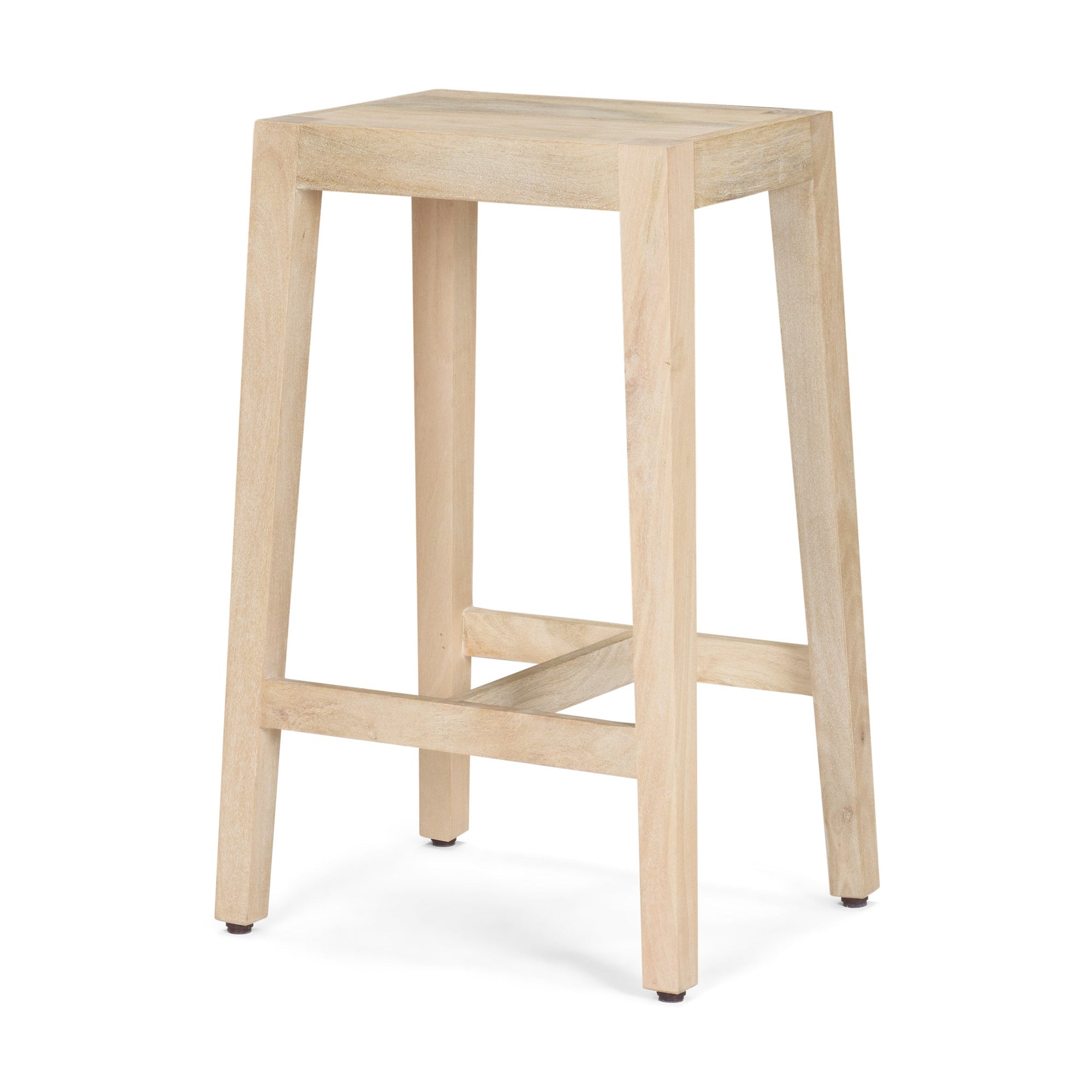 Colony Wood Seat Stool Mercana Mer 71133 2