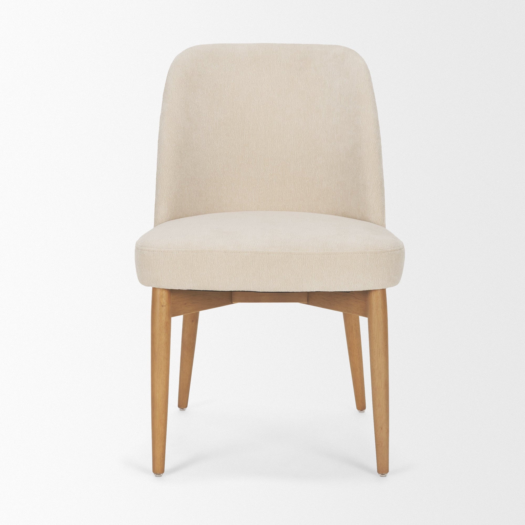 Abbie Curve Fabric Dining Chair Mercana Mer 71247 3