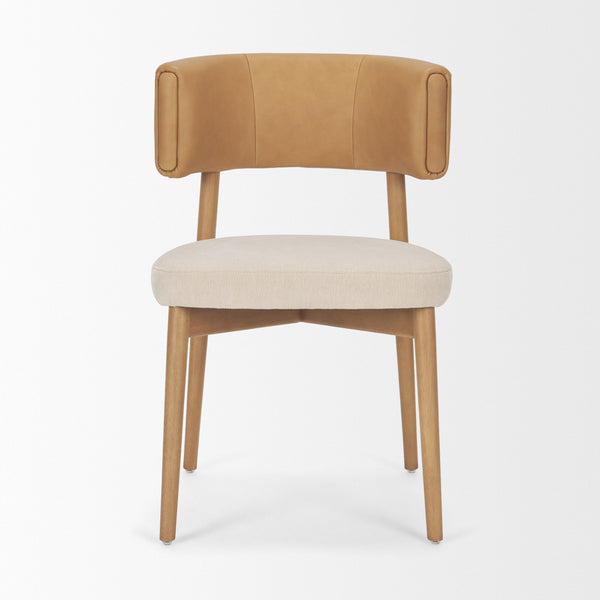 Motley Curve Leather Dining Chair Mercana Mer 71261 2