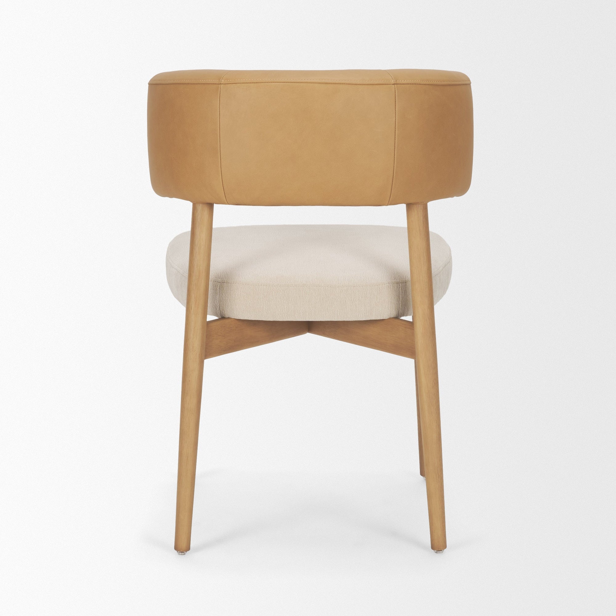 Motley Curve Leather Dining Chair Mercana Mer 71261 4