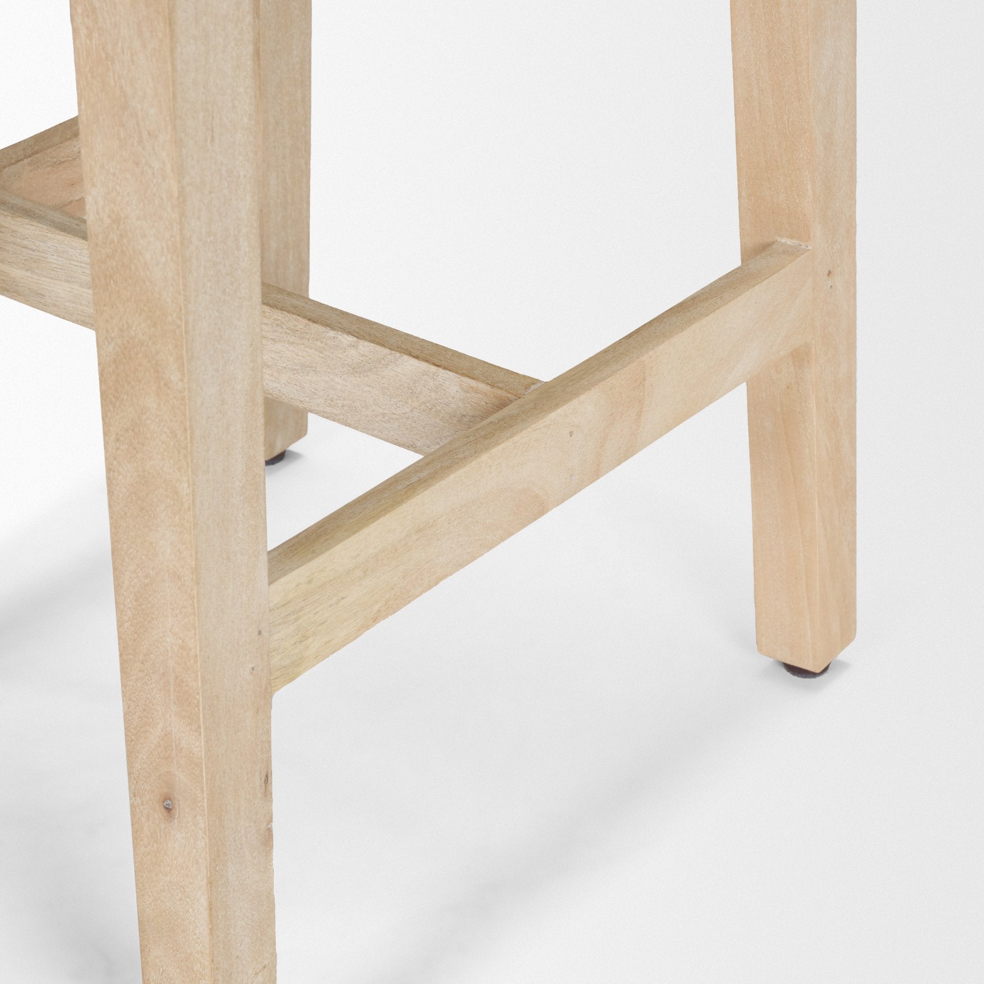 Colony Wood Seat Stool Mercana Mer 71133 20