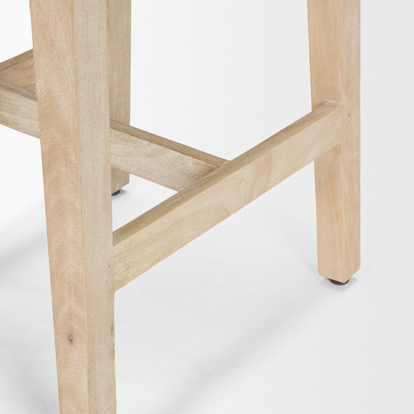 Colony Wood Seat Stool Mercana Mer 71133 20