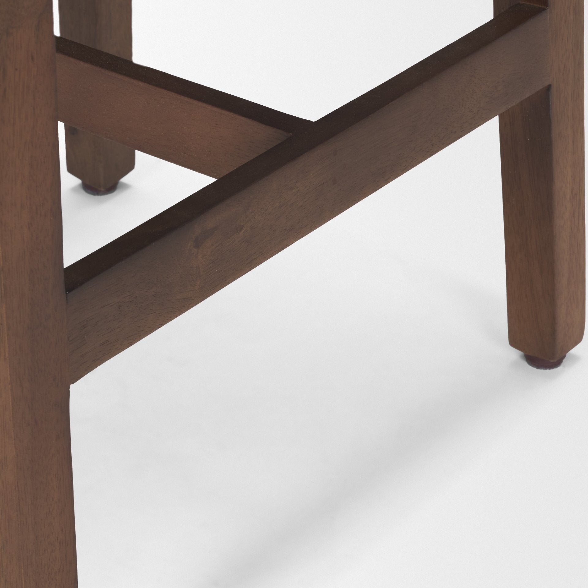 Colony Wood Seat Stool Mercana Mer 71133 21
