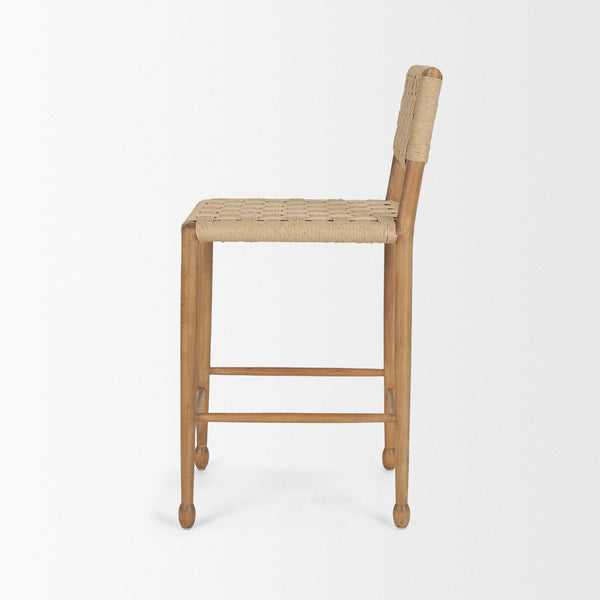 Brinley Paper Rope Seat Stool Mercana Mer 71179 3