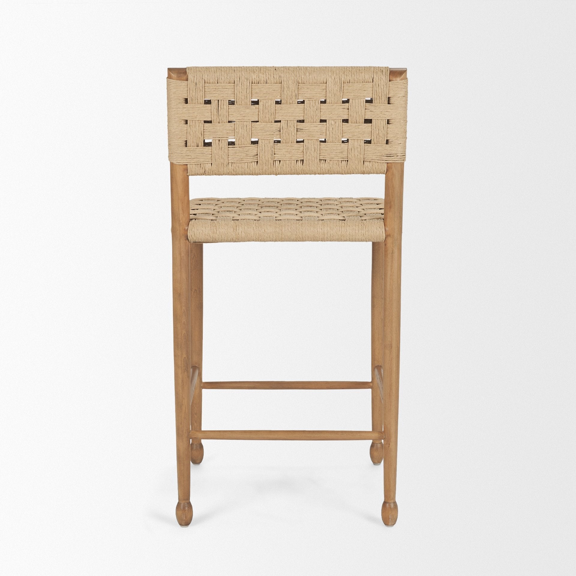 Brinley Paper Rope Seat Stool Mercana Mer 71179 4