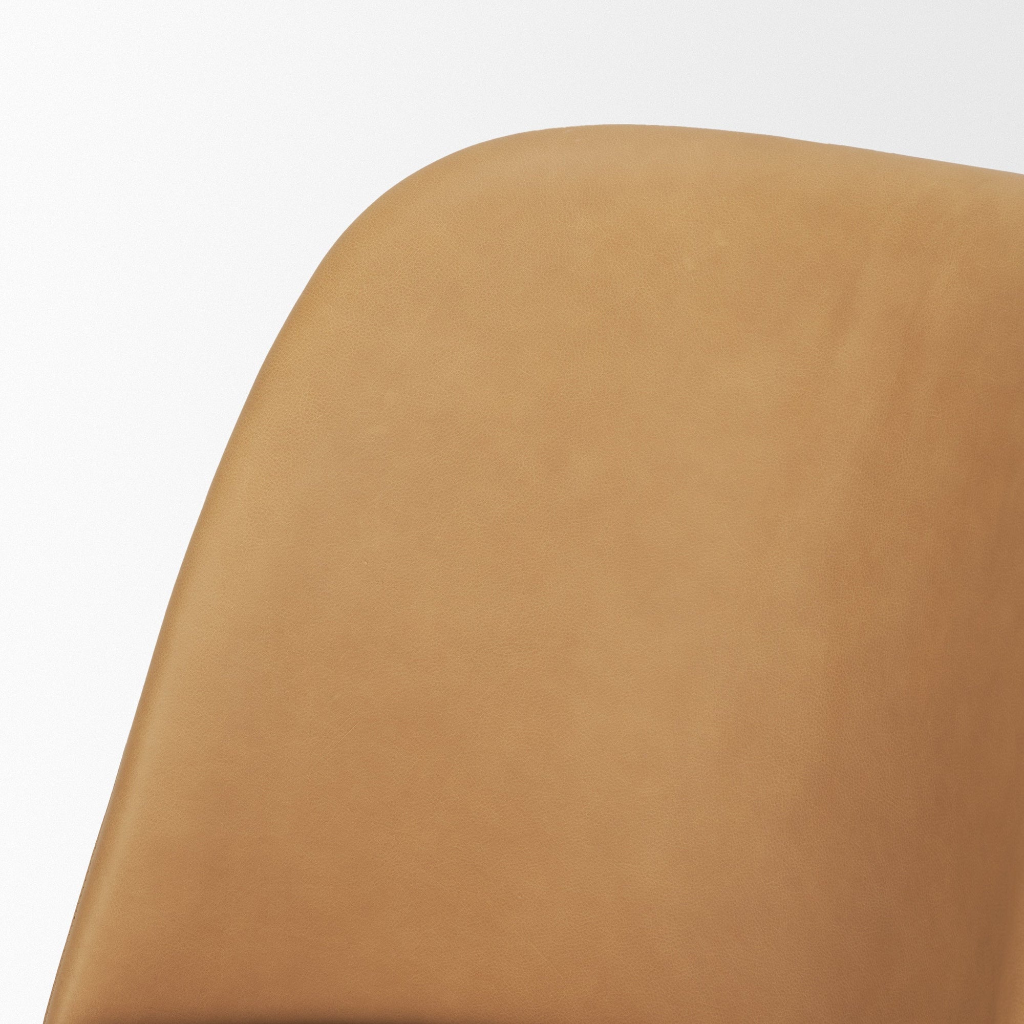 Abbie Curve Leather Dining Chair Mercana Mer 71248 7