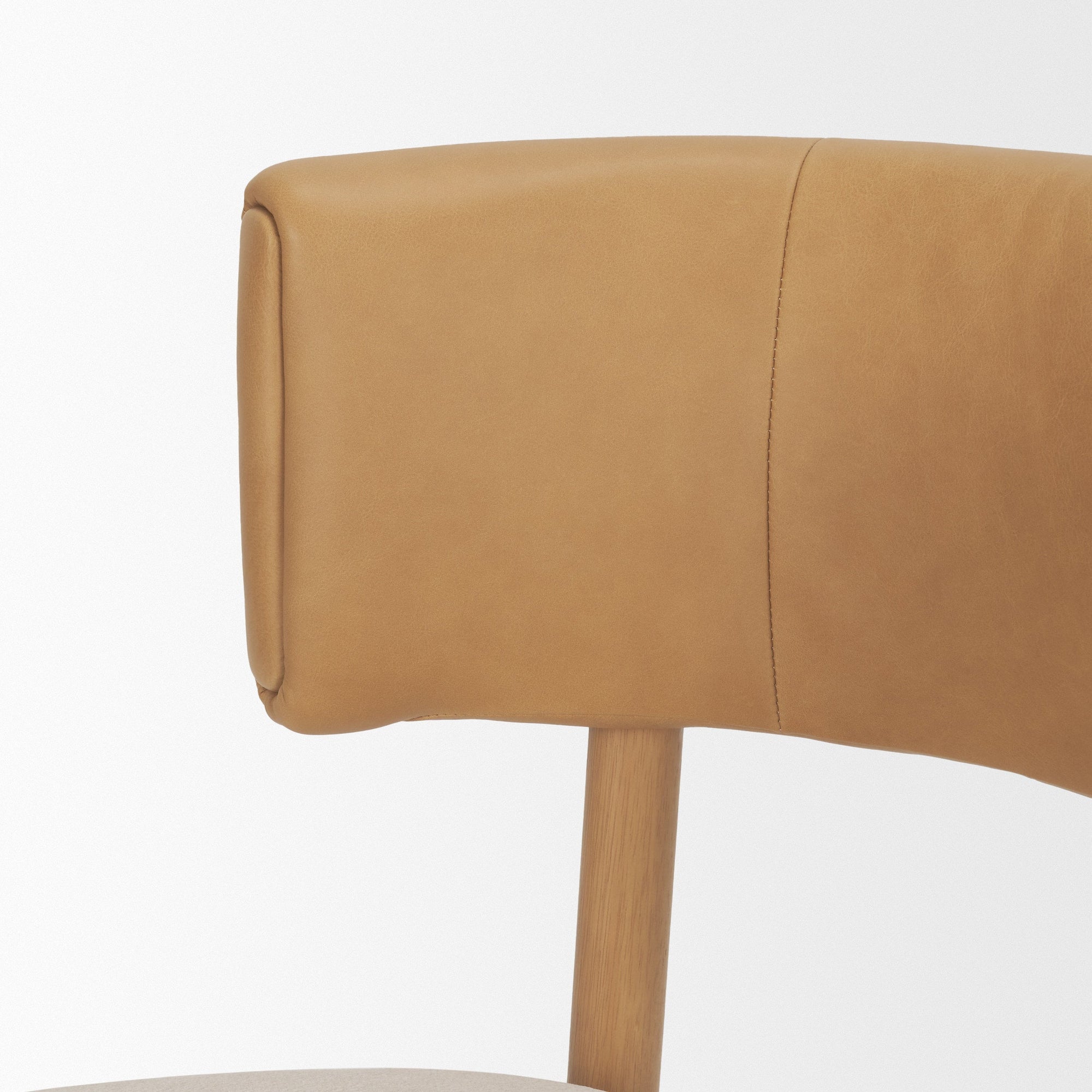 Motley Curve Leather Dining Chair Mercana Mer 71261 7