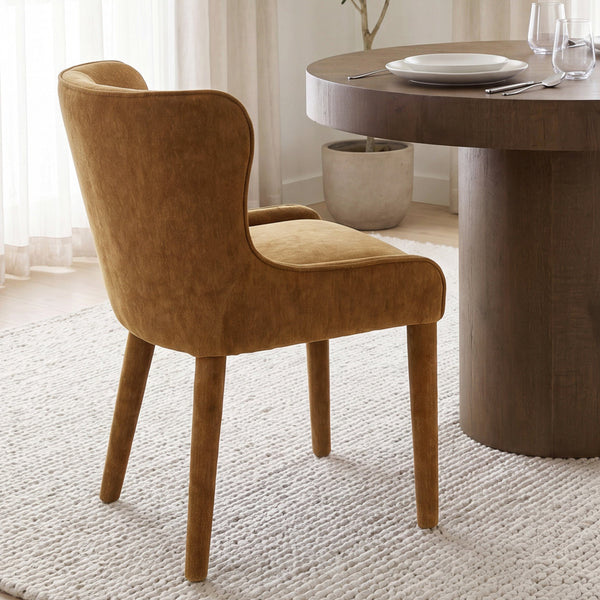 Nolan Slope Fabric Dining Chair Mercana Mer 71252 36