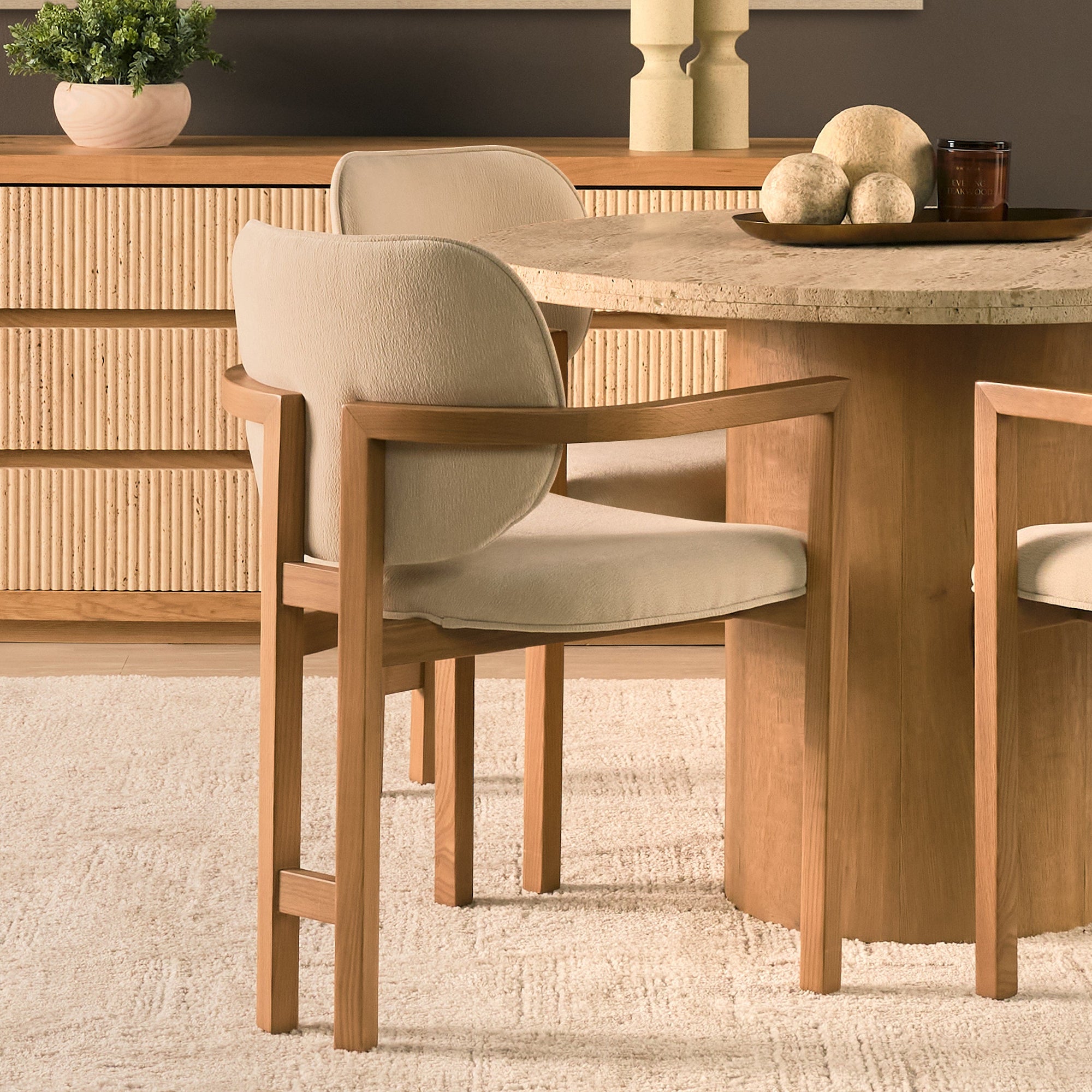 Carlisle Fabric Dining Armchair Mercana Mer 71256 11