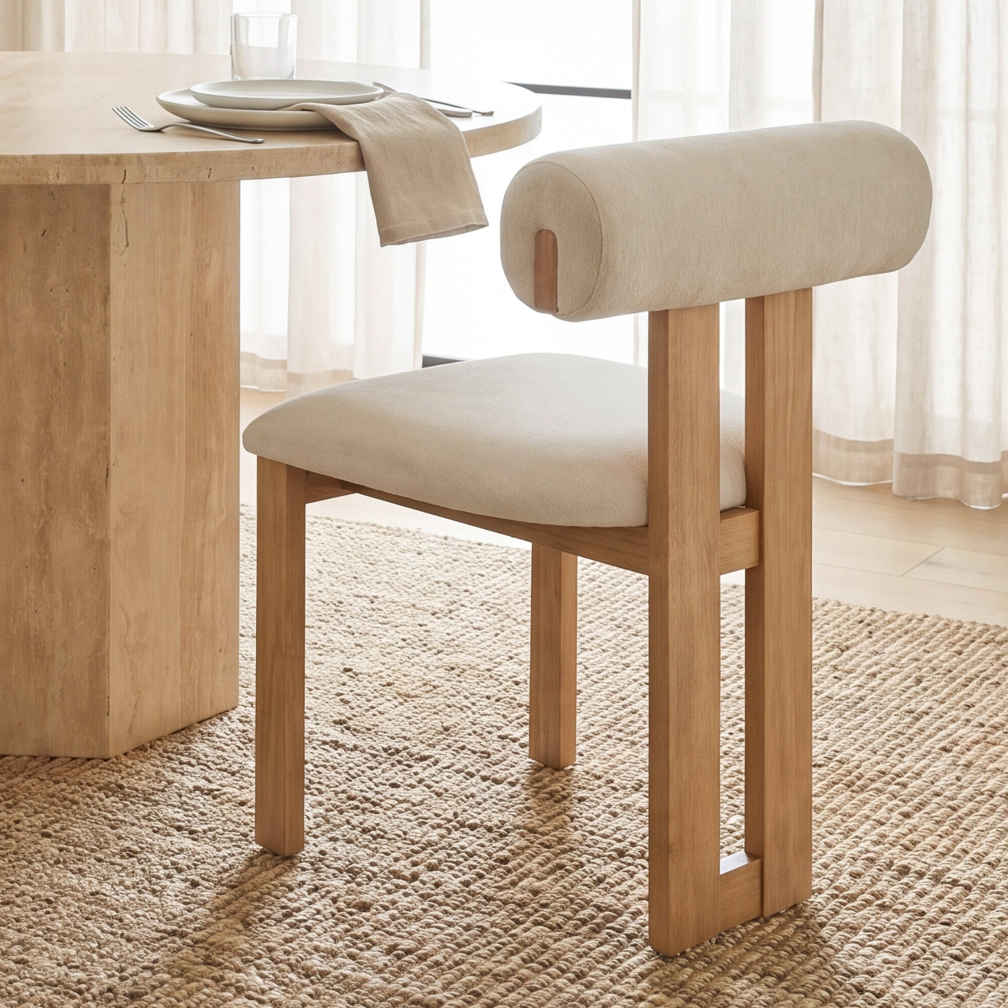 Tribeca Fabric Dining Chair Mercana Mer 71258 30