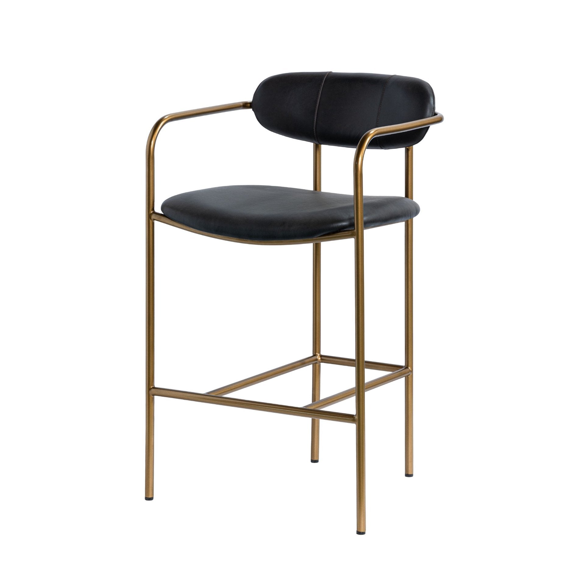Parker Leather Seat Stool Mercana Mer 69362V 1