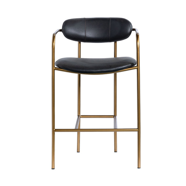 Parker Leather Seat Stool Mercana Mer 69362V 2